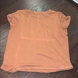cropped short sleeve tee